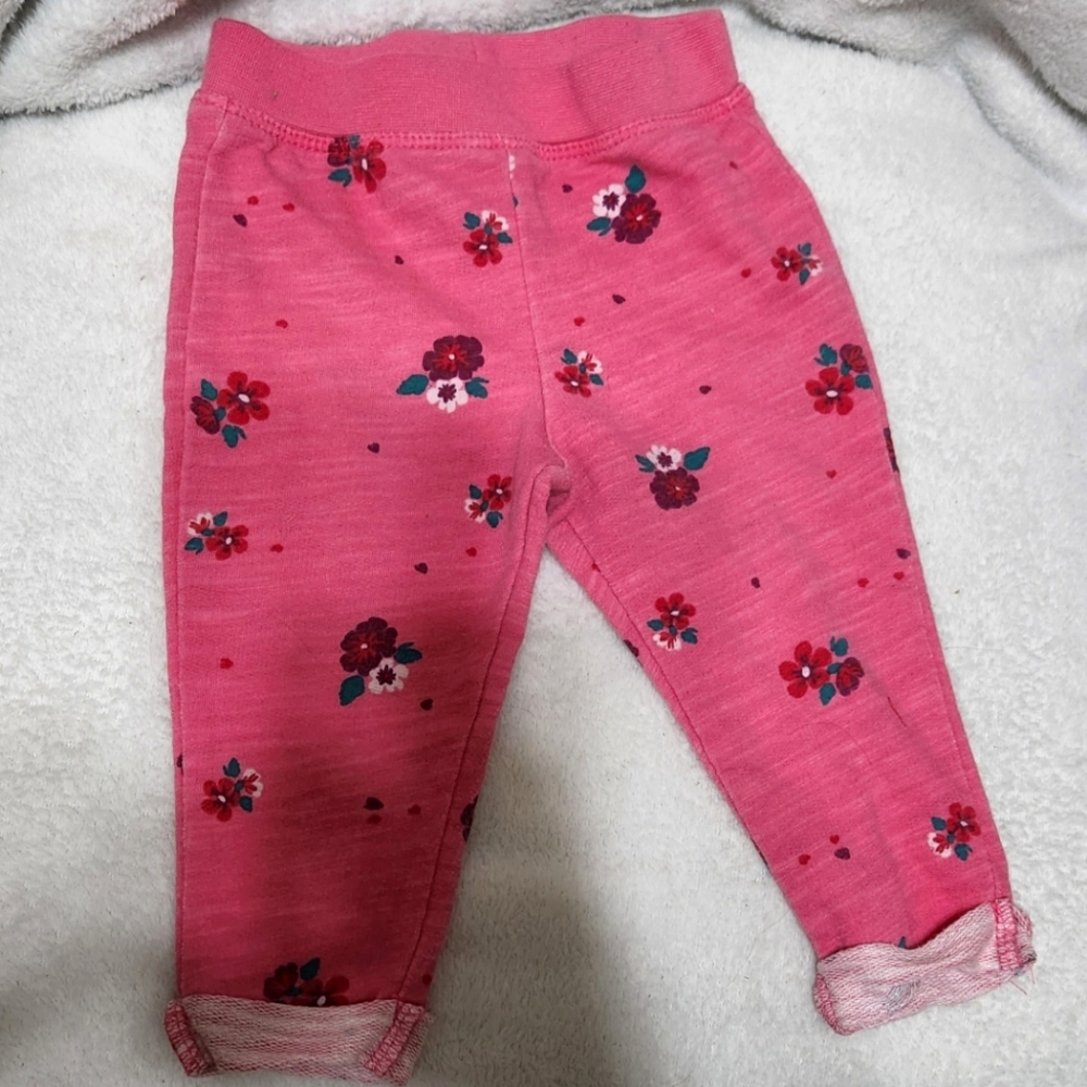 Okie Dokie size 6m floral pants